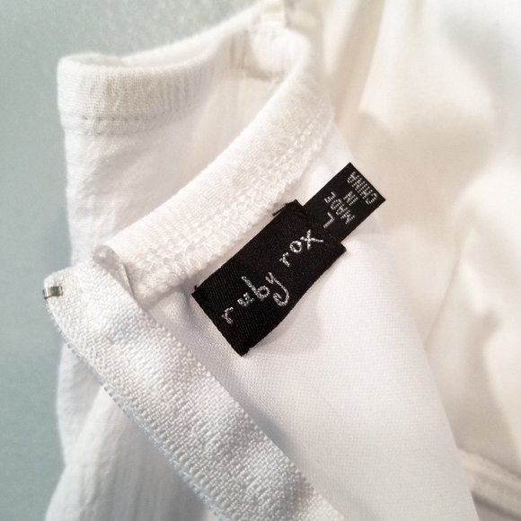 Ruby Rox White Dress - Picture 2 of 9